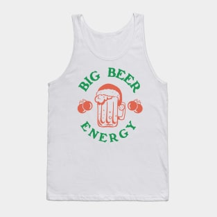 Big Nick Energy Beer Saint Nicholas Santa Claus Retro Vintage artwork Tank Top